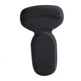 Anti-friction adhesive orthopedic heel pad