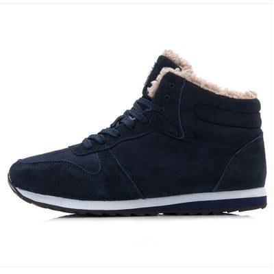 Baskets Montantes Fourrées Homme – Chaussures Hiver