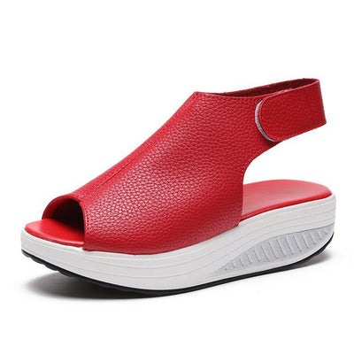 Sandales Compensées pour Femme – Chaussures d’Été Confortable