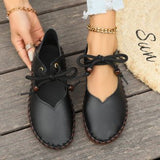 Ballerines pour Femme – Chaussures en Cuir Synthétique