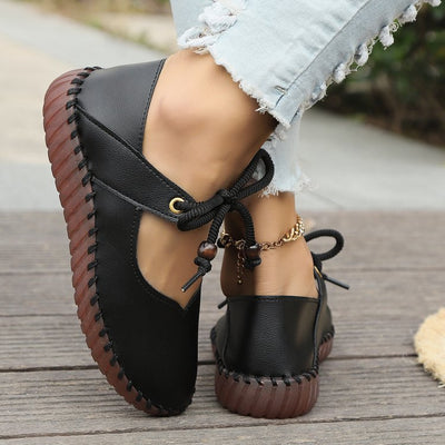 Ballerines pour Femme – Chaussures en Cuir Synthétique