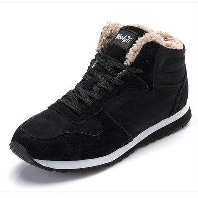 Baskets Montantes Fourrées Homme – Chaussures Hiver