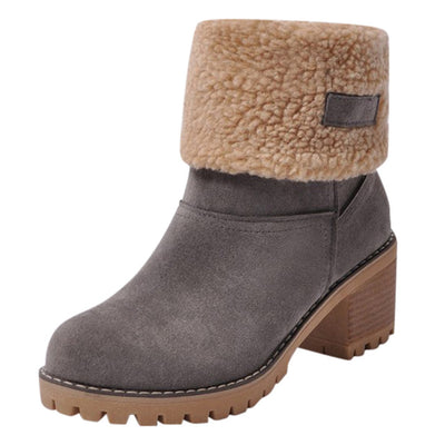 Bottines d’Hiver pour Femme – Chaussures Décontractées