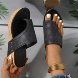 Sandales Ouvertes Femme – Chaussures Décontractées