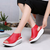 Sandales Compensées pour Femme – Chaussures d’Été Confortable