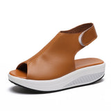 Sandales Compensées pour Femme – Chaussures d’Été Confortable