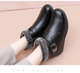 Bottines Femme en Similicuir – Confort Quotidien & Style Élégant