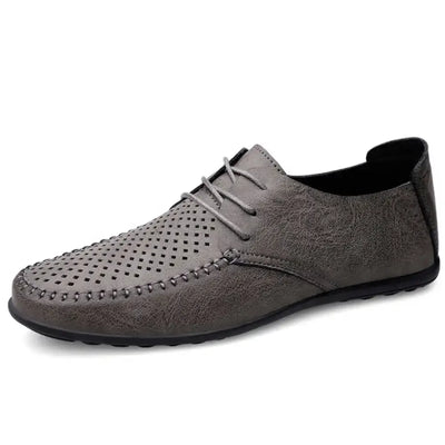 Chaussures Homme en Similicuir Noir – Confort Quotidien & Élégance Classique