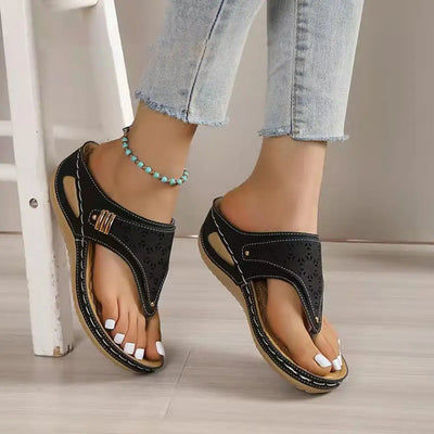 Sandales Compensées Femme – Confort & Usage Quotidien