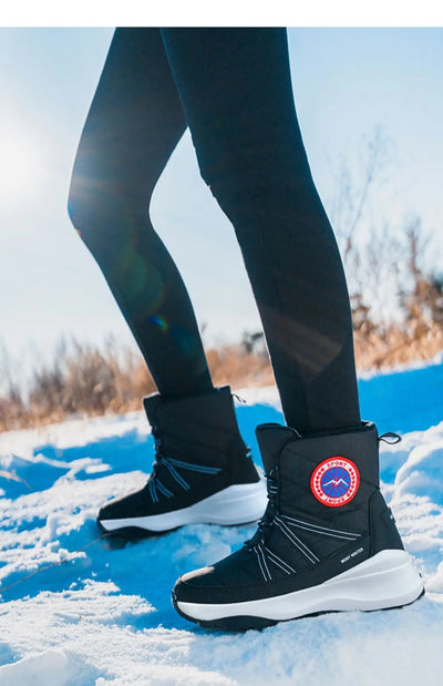 Bottes Neige orthopédiques Femme – Chaudes, Antidérapantes & Ultralégères Hiver