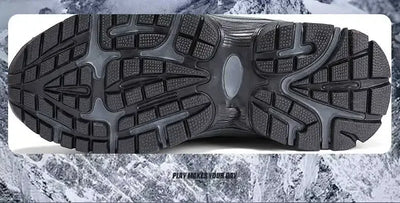 Chaussures d'hiver orthopédiques avec doublure fourrée pour garder les pieds chauds