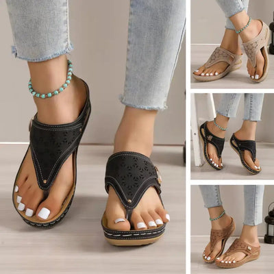 Sandales Compensées Femme – Confort & Usage Quotidien