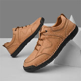 Chaussures orthopédiques en similicuir pour homme, confort et soutien