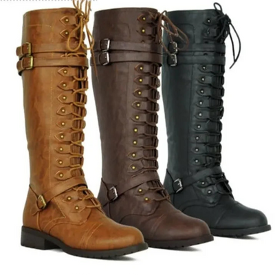 Bottes orthopédique Hautes Femme Similicuir