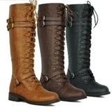 Bottes orthopédique Hautes Femme Similicuir