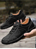 Chaussures orthopédiques en similicuir pour homme, confort et soutien
