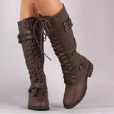 Bottes orthopédiques en similicuir élégantes et confortables
